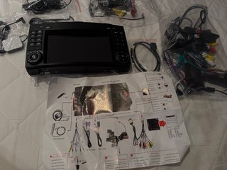 Pantalla mercedes Android 14Coche Carplay GPS ,cam