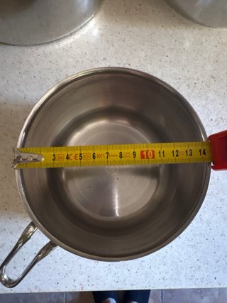 Juego 5 Ollas Acero Inoxidable con Tapa