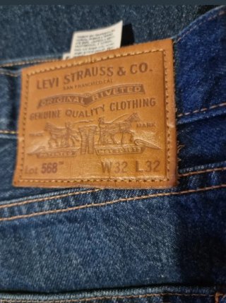 Pantalón vaquero Levi's azul Talla L32 W32 Unisex