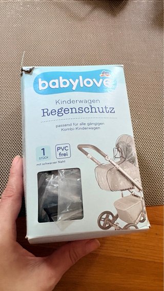 Protector de lluvia carrito bebé