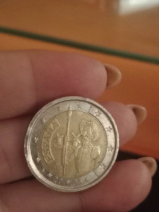 Moneda 2€ España Don Quijote 2005