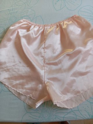 Pijama Verano Satén Encaje Rosa