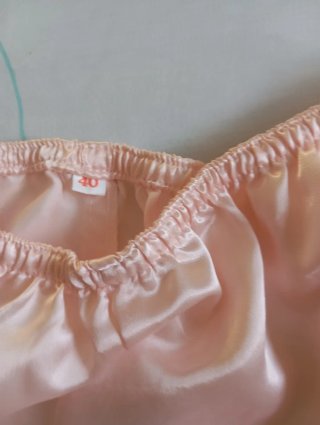 Pijama Verano Satén Encaje Rosa