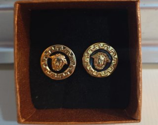 Pendientes Versace Oro 18k Medusa