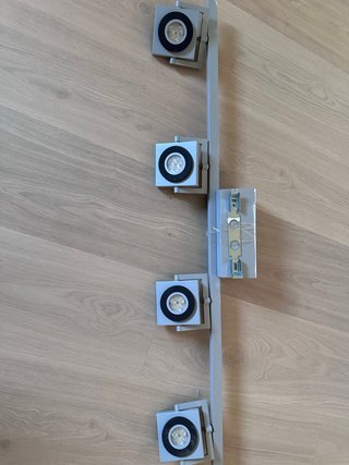 Lámpara LED Pared/Techo Gris