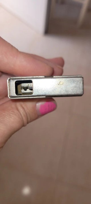 Mechero KBL super Electros Plateado Vintage