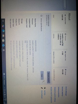 Portatile HP ProBook 450 G2 i7 8GB RAM 250GB