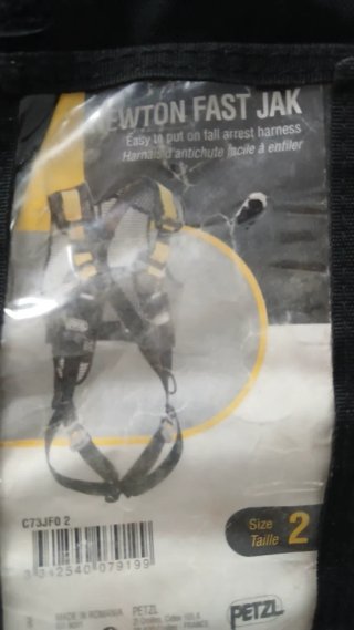 Arnés Petzl Newton Fast Jak