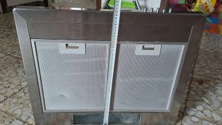Campana extractora de acero inoxidable