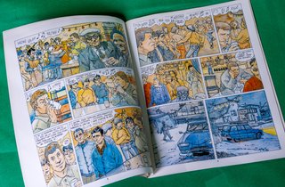 Cómic “Volver al pueblo” de Ferrández