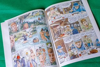 Cómic “Volver al pueblo” de Ferrández