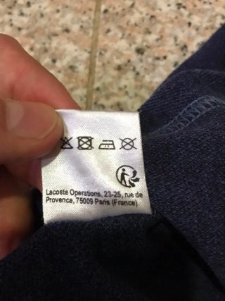 Polo Lacoste tg.S  Uomo