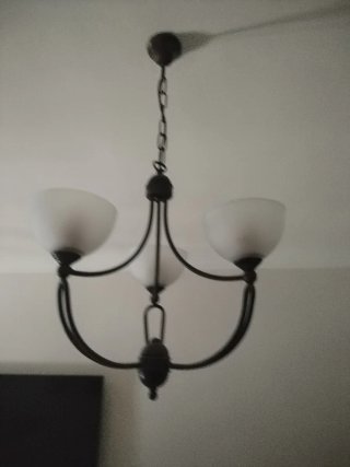 2 Lámpara de techo colgante