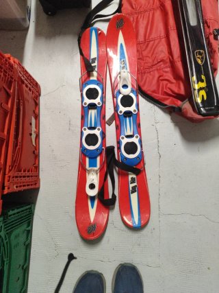Esquís K2 Big Air con fijaciones