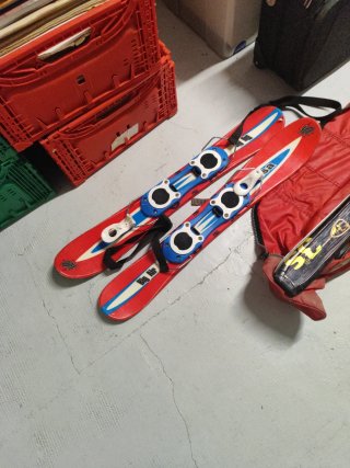 Esquís K2 Big Air con fijaciones