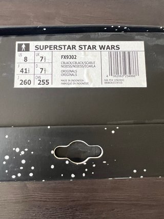 Adidas Superstar x Star Wars Darth Vader
