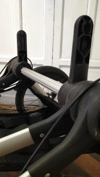 Bugaboo Runner Silla Paseo con adaptadores.