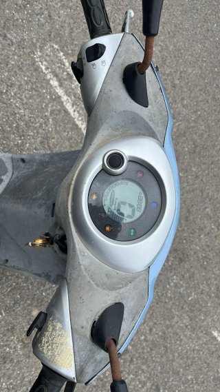 Yamaha Neos 50 Scooter Azul/Gris