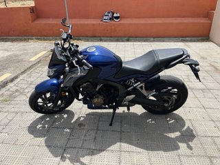 Honda CB 650 F Naked Azul/Gris