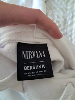 Sudadera Nirvana Blanca