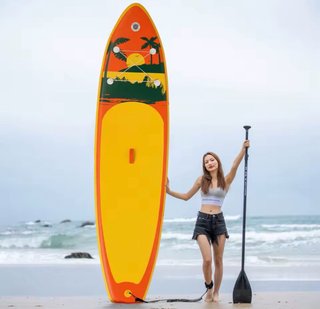 Tabla Padel Surf Inflable Naranja