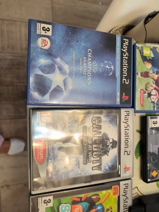 Consola PlayStation 2 + 7 Juegos, 2 mandos