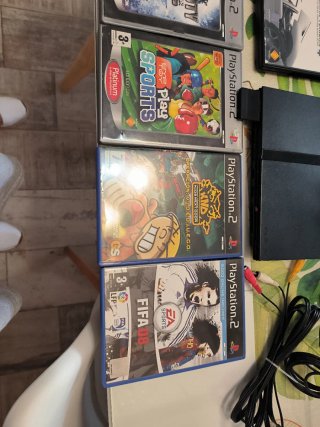 Consola PlayStation 2 + 7 Juegos, 2 mandos