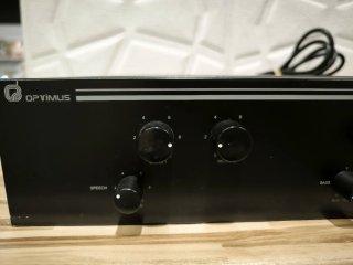 Amplificador megafonía Optimus
