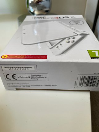 Nintendo 3DS XL Blanca + 3 juegos