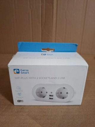 Enchufe Inteligente Garza 2 Tomas + 2 USB WiFi