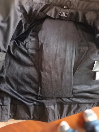 Chaqueta moto unisex con protecciones mujer talla
