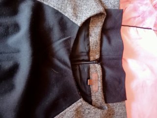 Vestido Cortefiel Invierno Negro Gris