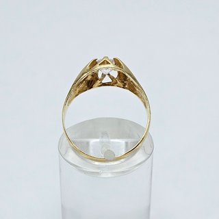Anillo de Oro 18K, Solitario, 2,61gr, T-16