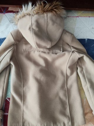 Casaco estilo trenca