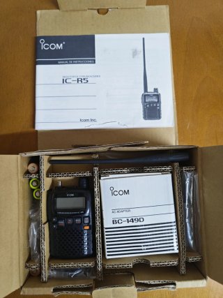 ICOM IC-R5 Receptor Escáner