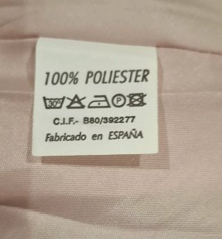 Vestido Vertize Gala Negro y Rosa Talla 46