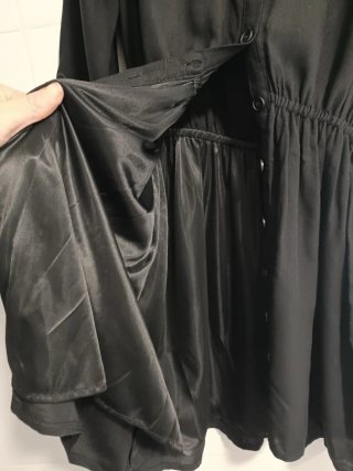 Lote 2 Vestidos Verano Talla L Negro y Azul
