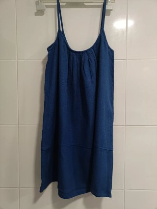 Lote 2 Vestidos Verano Talla L Negro y Azul