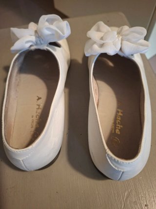 Zapatos niña blancos n°35