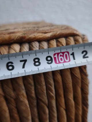 Cabecero Cama 1.50 Mimbre y Madera
