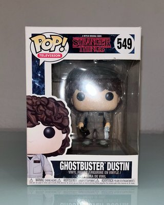 POP! Ghostbuster Dustin フィギュア 549 Funko Pop Stranger Things Dustin Ghostbusters #549 de segunda mano