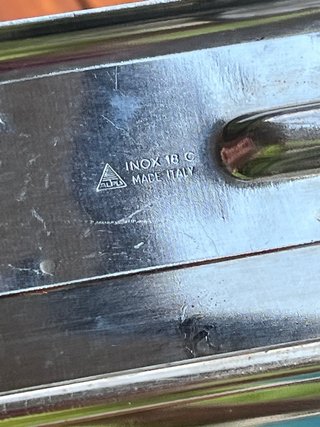 Teglia da forno professionale in acciaio inox