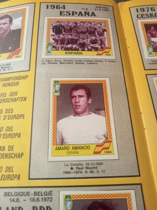 Álbum Cromos Euro 88 Panini