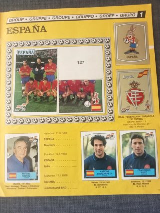 Álbum Cromos Euro 88 Panini