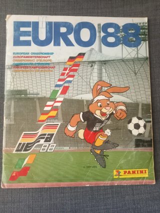 Álbum Cromos Euro 88 Panini