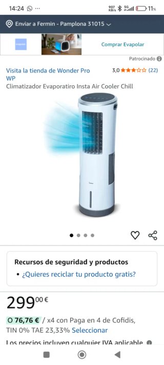 Ventilador InstaChill