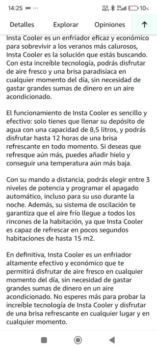 Ventilador InstaChill