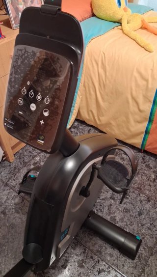 Bicicleta estática con sillón nueva