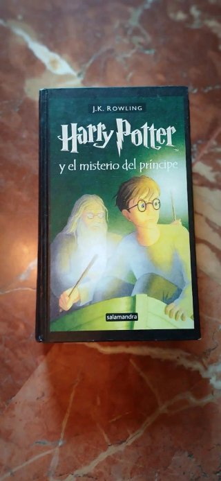 7 Libros de Harry Potter editorial Salamandra