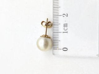 Pendientes Oro 18k y Perla